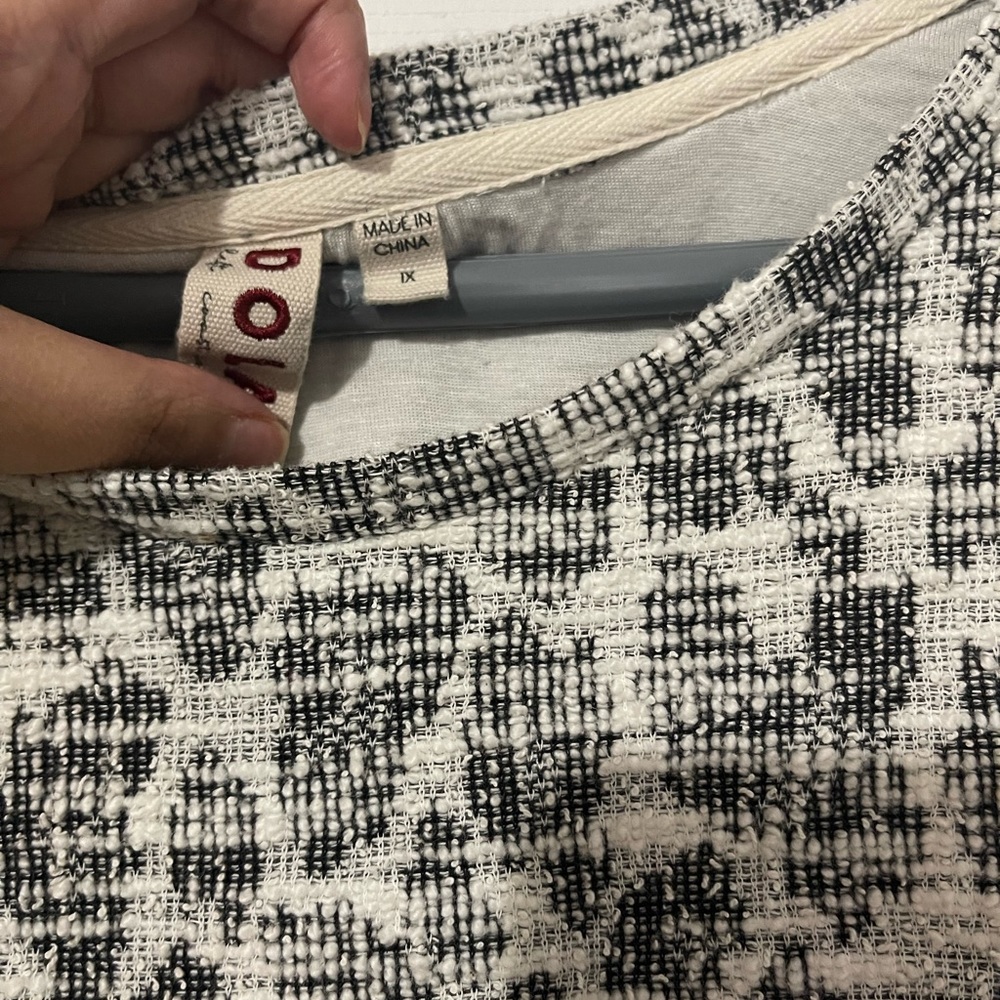 Anthropologie Print Sweater Dress. - Picture 3 of 4